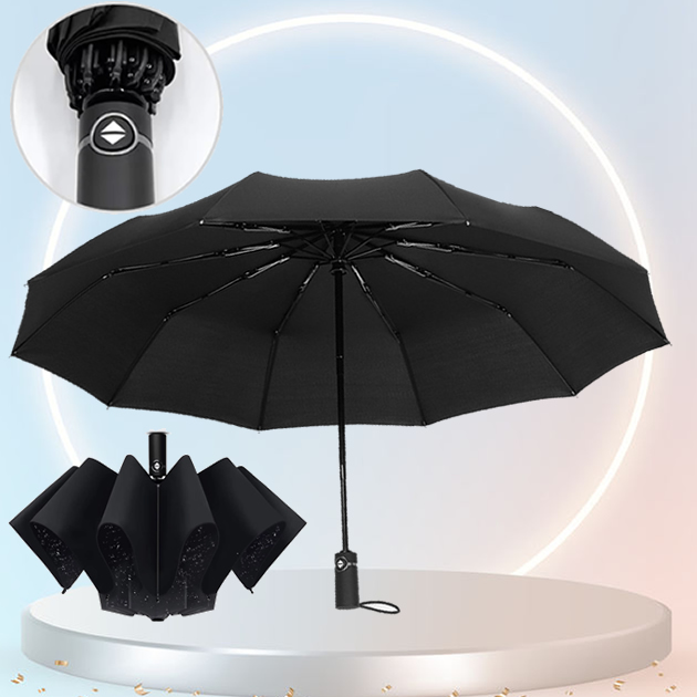 Inverted automatic umbrella