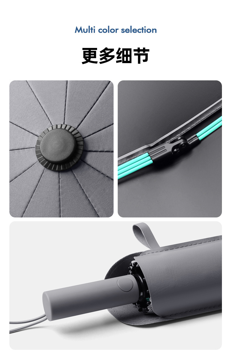 Automatic umbrella details