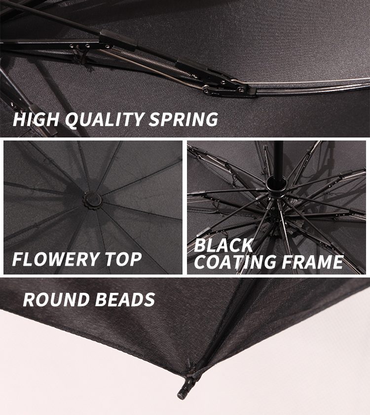 three folding umbrella