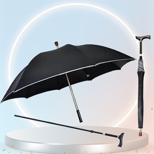 Walking Cane Umbrella 2-in-1