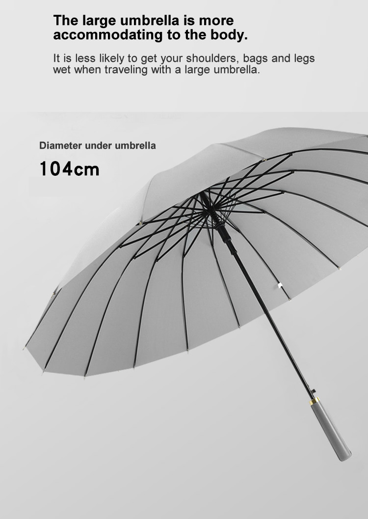 16 ribs umbrella