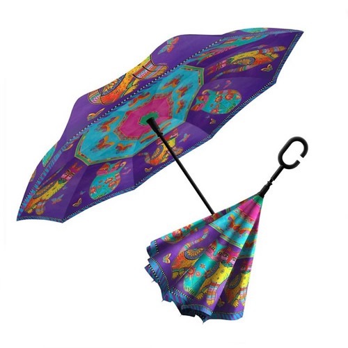 Inverted Umbrellas