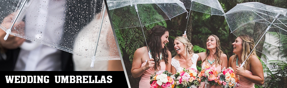 wedding umbrella banner